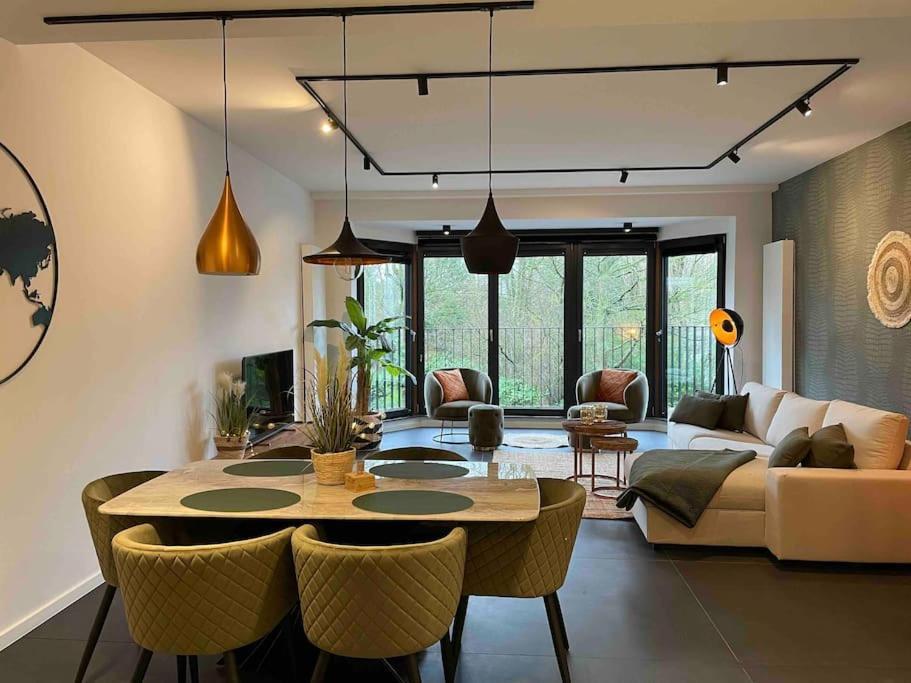 Ostend Chic, Luxe Loftstijl In Oostende Bagian luar foto