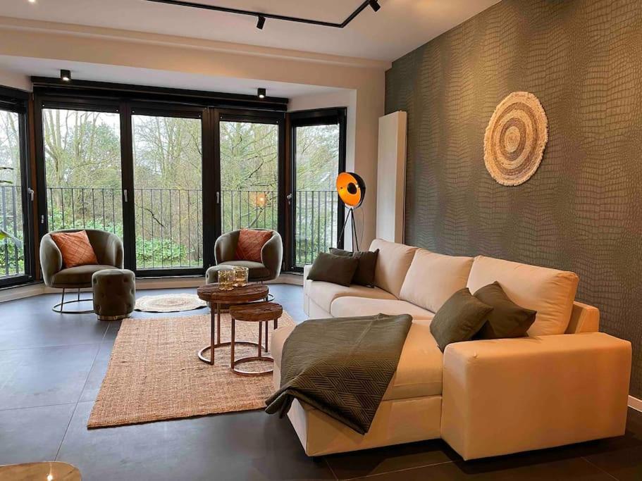 Ostend Chic, Luxe Loftstijl In Oostende Bagian luar foto
